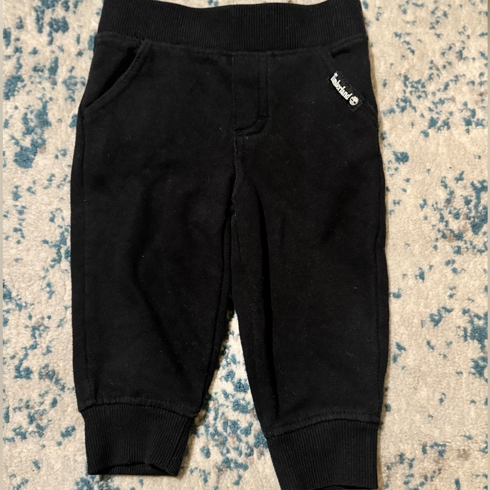 Baby Timberland Black Joggers/Sweatpants 12 months